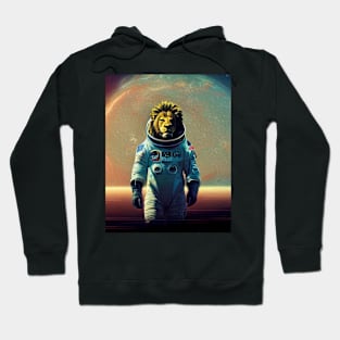 Lion King In SpaceSuit Hoodie